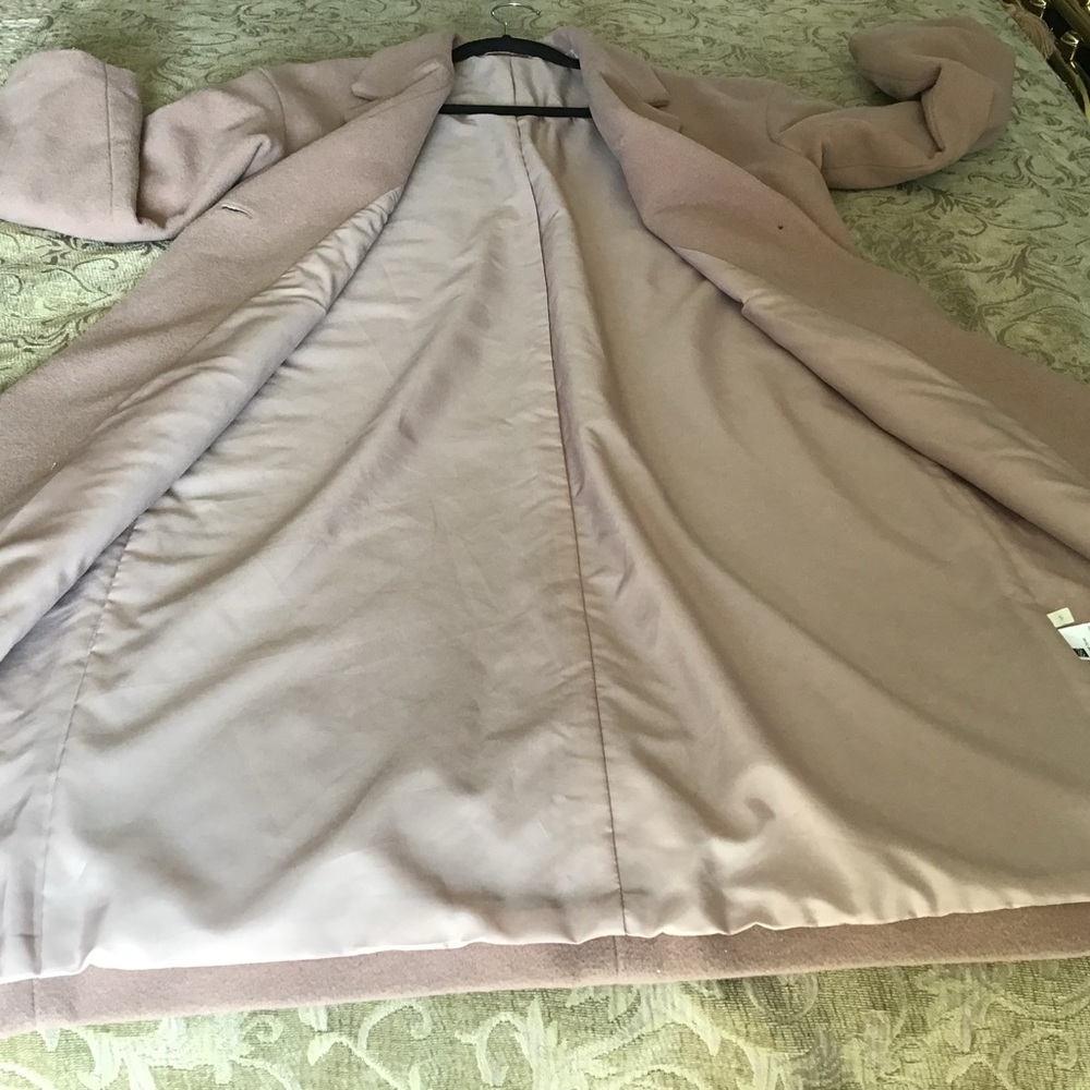 Elegant Pink Women's Coat - Picture 9 of 9